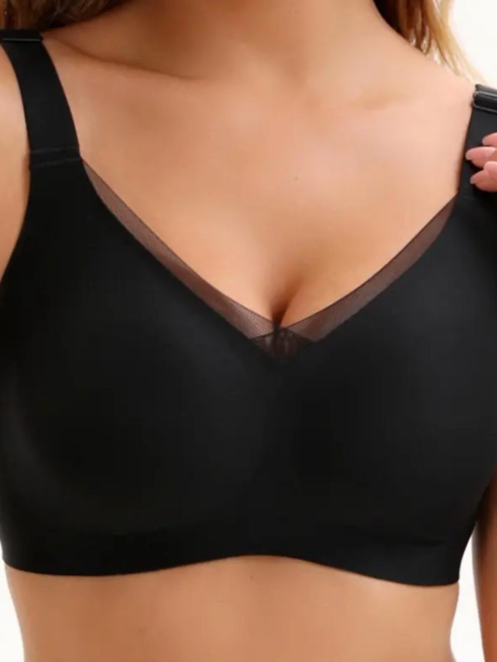 VRCOMFY Jelly Wireless Womens Bra No Underwire